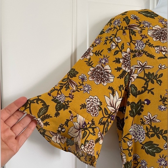 NWT Molly Bracken star ladies woven floral dress Medium - Picture 4 of 5